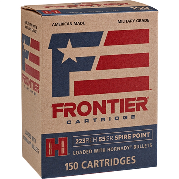 Picture of Frontier Rifle Ammo 223 Rem 55 GR Spire Point (150)