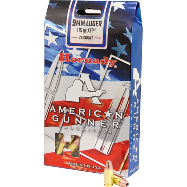 Picture of Hornady Gunner 9Mm 115Gr Xtp 75/5