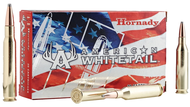 Picture of  Hornady 81489 American Whitetail  6.5Creedmoor 129Gr Interlock Spire Point 20 Per Box/10 Case