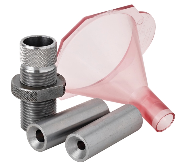 Picture of  Hornady 095360 Lock-N-Load Powder Funnel Red Multi Caliber Plastic