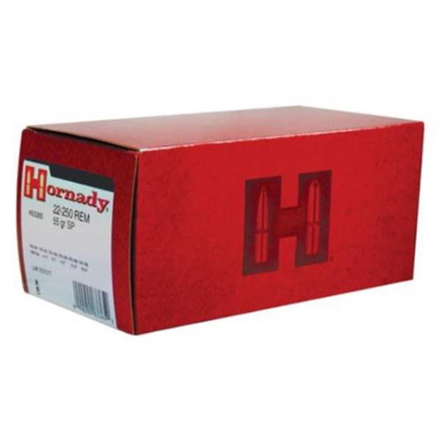 Picture of Hornady 22-250 55Gr SP 50/Bx