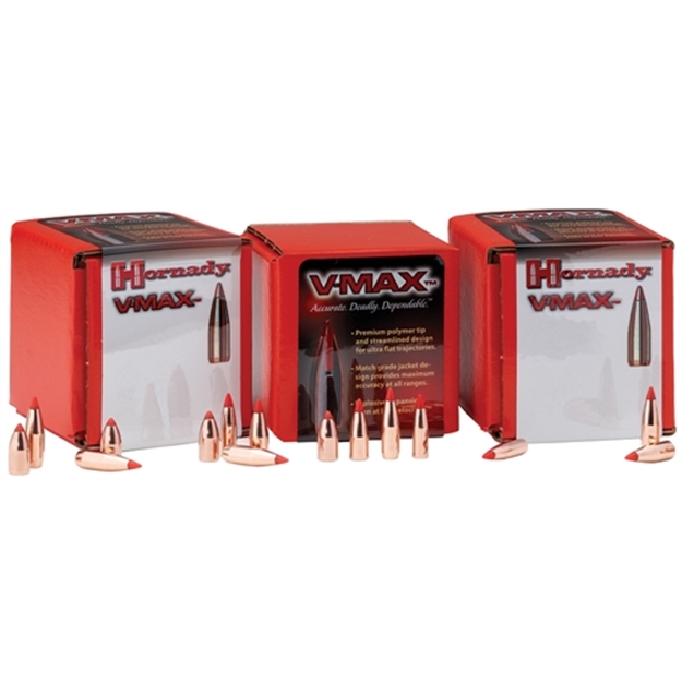 Picture of  Hornady 22004 V-Max  20 Cal .204 32 GR V Max 100 Per Box/ 40 Case 090255220049