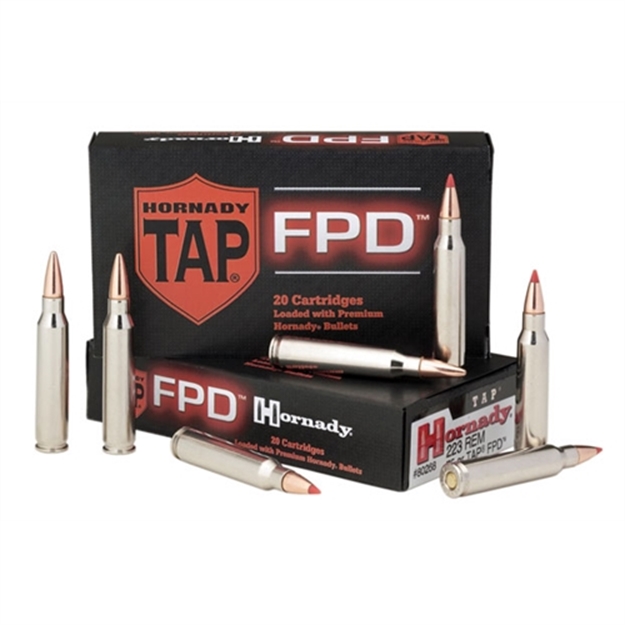 Picture of Hornady Ammo 223 Rem 75 GR Fpd