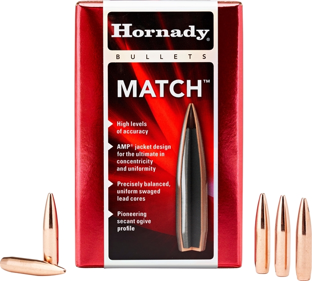 Picture of Hornady 22Cal .224 68Gr Bthp Match
