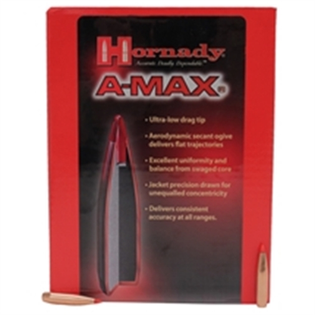 Picture of Hornady 22Cal 80Gr A-Max 600Pk