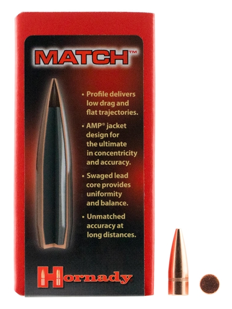 Picture of  Hornady 30192 Traditional Varmint 30 Cal .308 125 GR Hollow Point 100 Per Box/ 25 Case 090255301922
