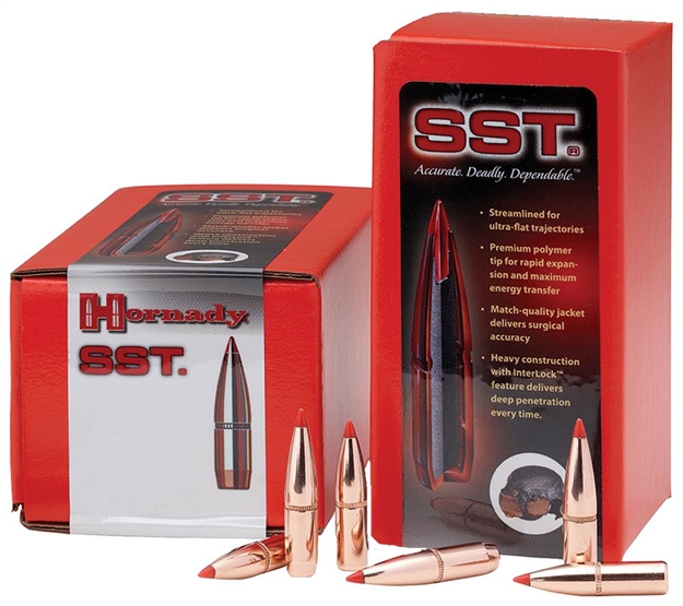 Picture of  Hornady 33202 Sst  338 Cal .338 225 GR Super Shock Tip 100 Per Box/ 15 Case 090255332025