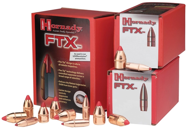 Picture of  Hornady 35745 Ftx  38 Cal .357 140 GR Flex Tip Expanding 100 Per Box/ 15 Case 090255357455