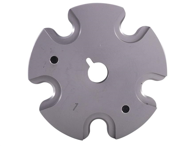 Picture of  Hornady 392606 Lock-N-Load Shell Plate #6 Silver 6Mm Ppc Steel 090255926064