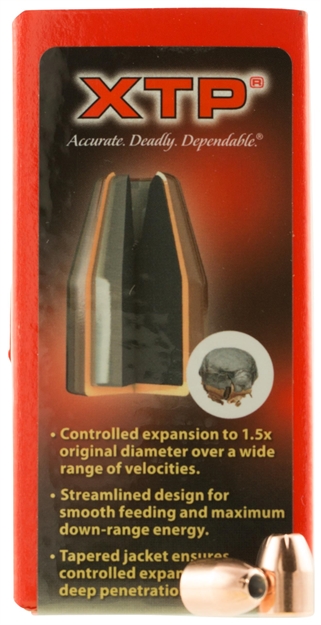 Picture of  Hornady 40000 Xtp  10Mm Auto .400 155 GR Hollow Point Xtp 100 Per Box/ 25 Case 090255240009
