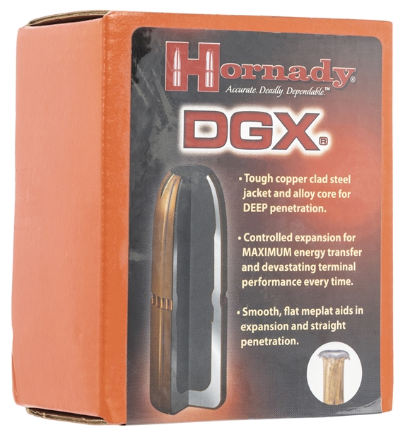 Picture of Hornady 5050 Dgx Bonded  
50 Caliber .505 525 GR 50 Box