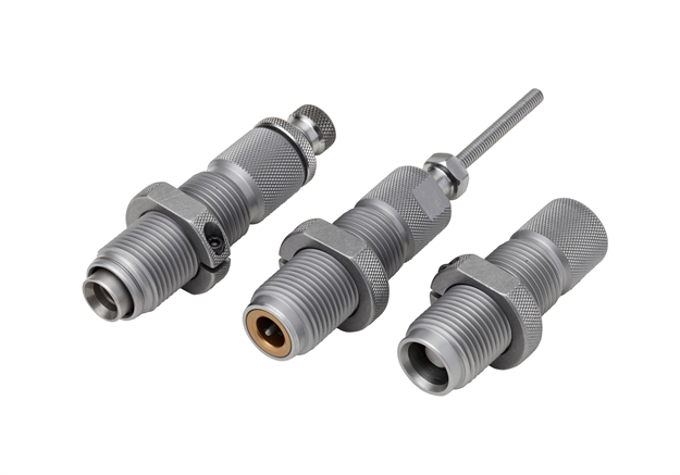 Picture of  Hornady 546518 Custom Grade Series II 3 Die Set For 380 Acp Includes Sizer Seater Expander 090255565188