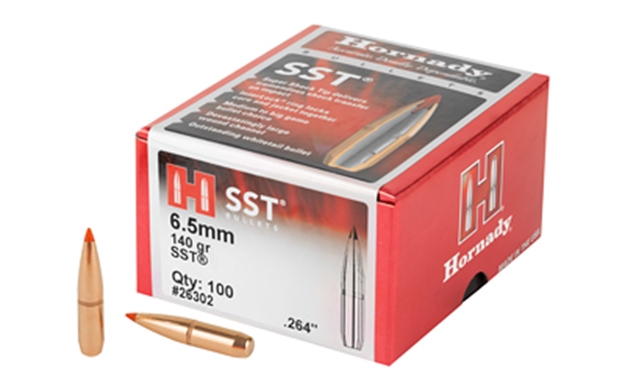 Picture of  Hornady 26302 Sst  6.5Mm .264 140 GR Super Shock Tip 100 Per Box/ 15 Case 090255263022