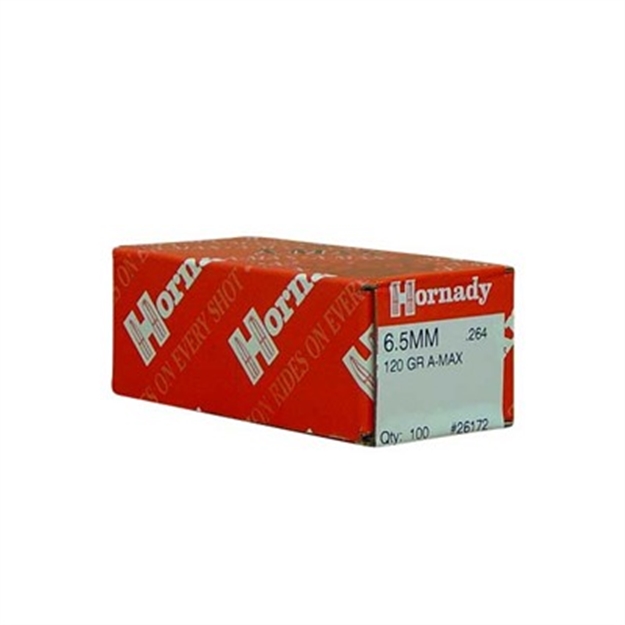 Picture of Hornady 6.5Mm .264 120 GR A-Max