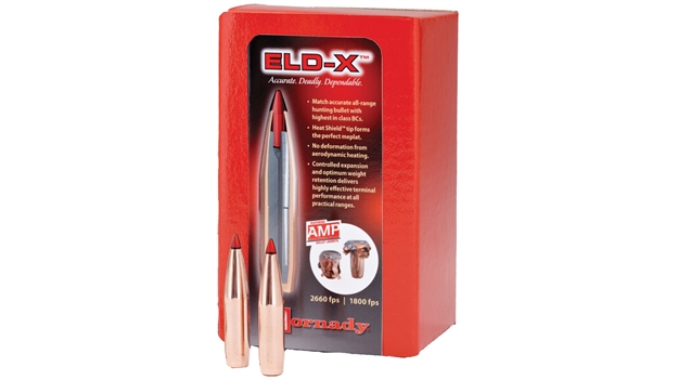 Picture of  Hornady 2635 Eld-X  6.5Mm .264 143 GR Extremely Low Drag Expanding 100 Per Box/ 15 Case