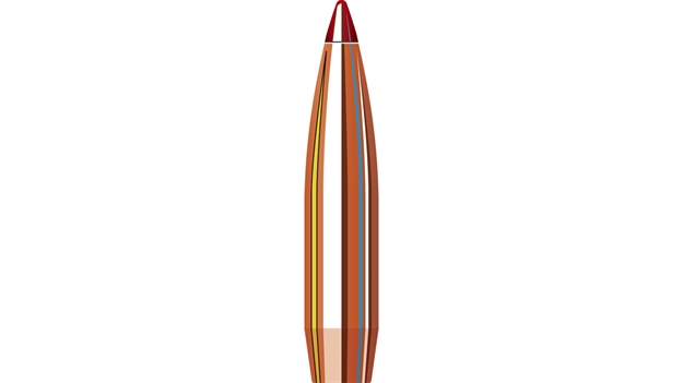 Picture of  Hornady 24550 Eld-X  6Mm .243 103 GR Extremely Low Drag Expanding 100 Per Box 25 Case