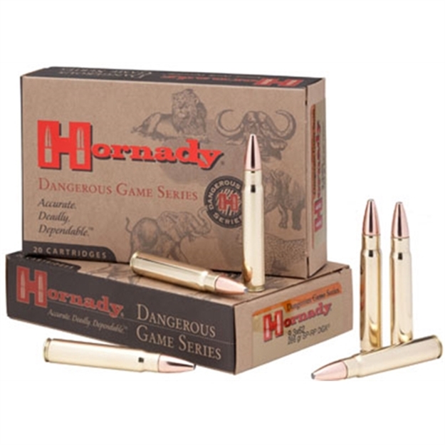 Picture of Hornady 8508 Dangerous Game  375H&Hmag 270Gr Interlock Spire Point Recoil Proof 20 Per Box/6 Case 090255385083 -