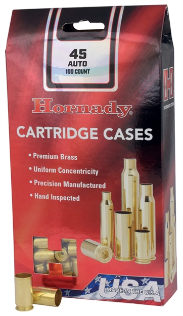 Picture of  Hornady 8602 Unprimed Cases Cartridge 22 Hornet Rifle Brass