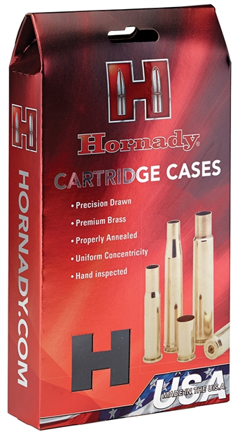 Picture of  Hornady 8605 Unprimed Cases Cartridge 223 Rem Rifle Brass 090255486056