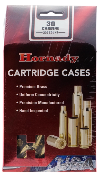 Picture of  Hornady 8650 Unprimed Cases Cartridge 30 Carbine Rifle Brass