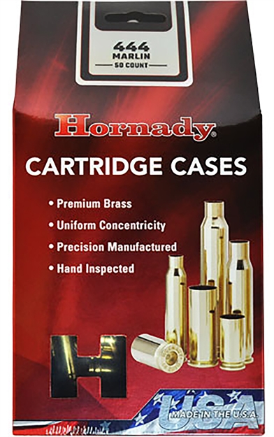 Picture of  Hornady 8692 Unprimed Cases Cartridge 444 Marlin Rifle Brass 090255486926
