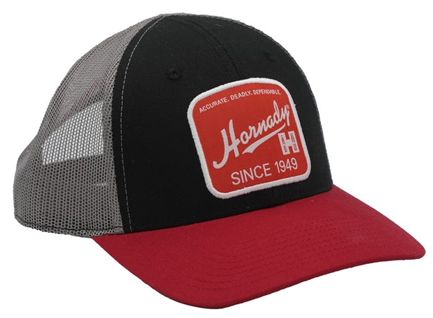 Picture of  Hornady 99216 Hornady Cap Mesh Cap Black Red