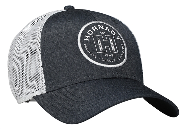 Picture of  Hornady 99345 Established Mesh Cap Navy Blue/White