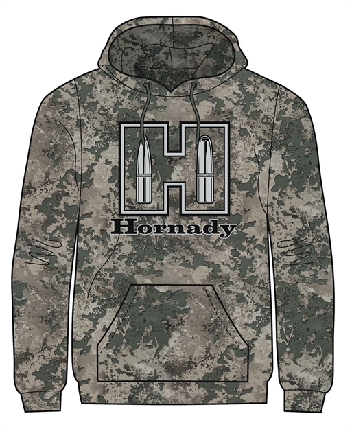 Picture of  Hornady 99596M Fleece  Camo Long Sleeve Medium