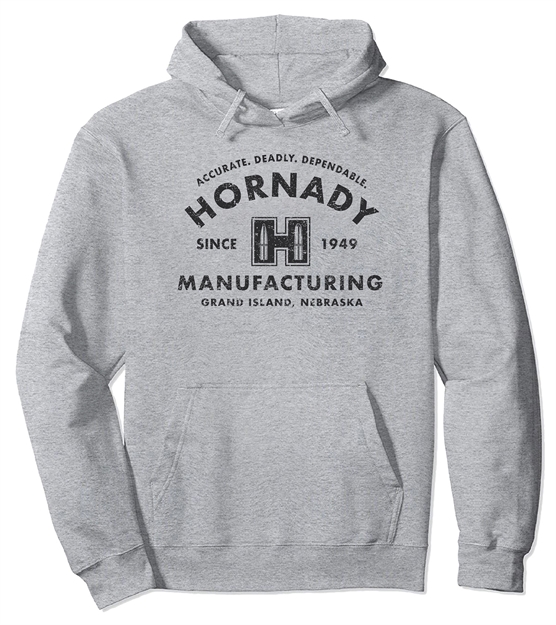Picture of  Hornady 99598M Accurate, Deadly, Dependable  Gray Long Sleeve Medium