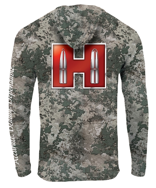 Picture of  Hornady 99599Xxxl Solar Hoodie  Camo Long Sleeve 3Xl 090255721201
