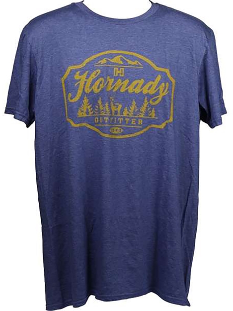 Picture of Hornady 99693L Outfitter T-Shirt Purple Large Short Sleeve