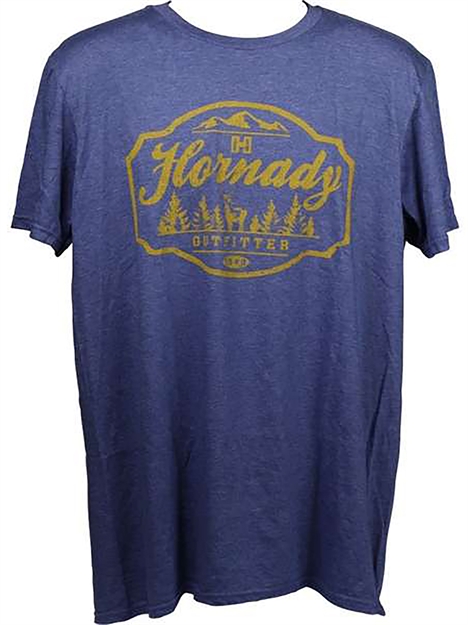 Picture of Hornady 99693Xl Outfitter T-Shirt Purple XL Short Sleeve