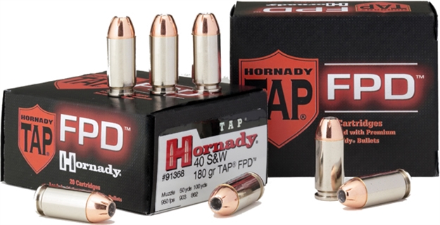Picture of Hornady Ammo 40 S&W 155Gr Hp/Xtp Fpd