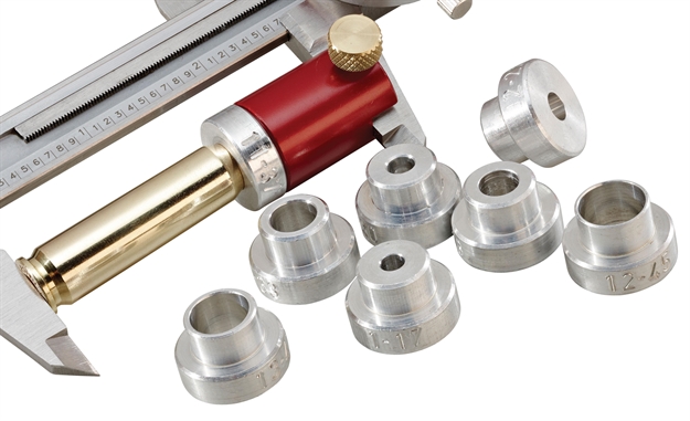 Picture of  Hornady B14 Lock-N-Load Comparator Set Silver Multi Caliber Metal