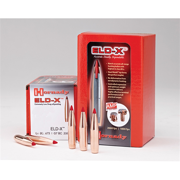 Picture of Hornady Blt 6Mm .243 103Gr Eld-X 100/25 24550 090255145509
