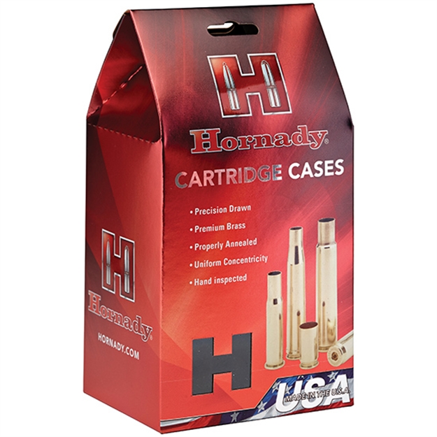 Picture of  Hornady 8650 Unprimed Cases Cartridge 30 Carbine Rifle Brass 090255486506