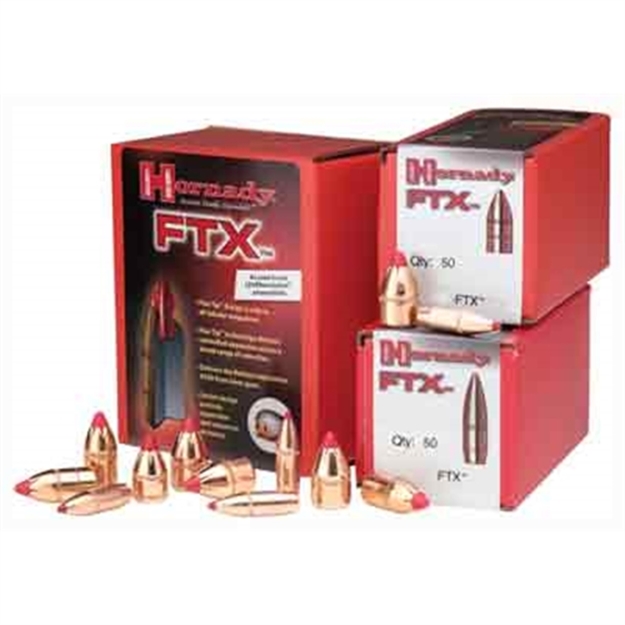 Picture of Hornady Ftx Flex Tip Rifle Bullets 338 .338 200Gr Ftx 100Rnd 33104