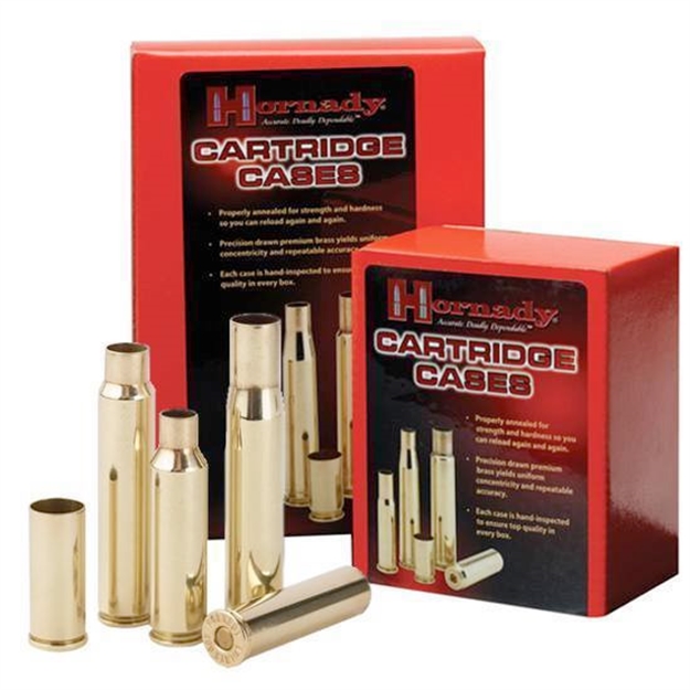 Picture of  Hornady 86725 Unprimed Cases Cartridge 300 H&H Mag Rifle Brass 090255867251