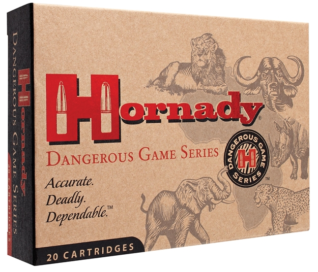 Picture of  Hornady 82682 Dangerous Game  500-416Nitroexpress 400Gr Dangerous Game Solid 20 Per Box/6 Case