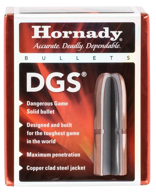 Picture of  Hornady 4507 Dgs  45 Cal .458 500 GR Full Metal Jacket Round Nose 50 Per Box/ 15 Case 090255245073