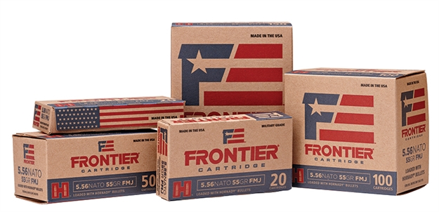 Picture of  Frontier Cartridge Fr310 Military Grade Centerfire Rifle 5.56X45mmnato 68Gr Hollow Point Boat Tail Match 20 Per Box/25 Case