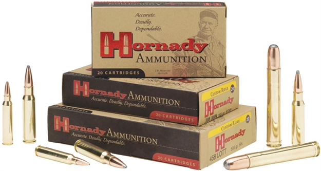 Picture of Hornady Interlock Rifle Ammo 308 Win, Interlock Btsp, 165 Grains, 2700 Fps, 20, Boxed