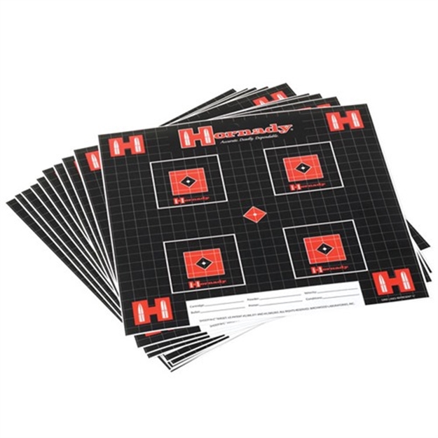 Picture of Hornady Lock-N-Load Targets 100 Sheet Pack