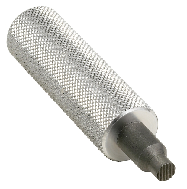 Picture of  Hornady 041200 Large Primer Pocket Cleaner Kit Large Rifle Silver Multi Caliber