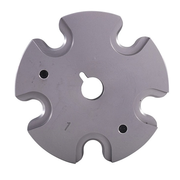 Picture of  Hornady 392601 Lock-N-Load Shell Plate #1 Silver 7Mmn 08 Rem