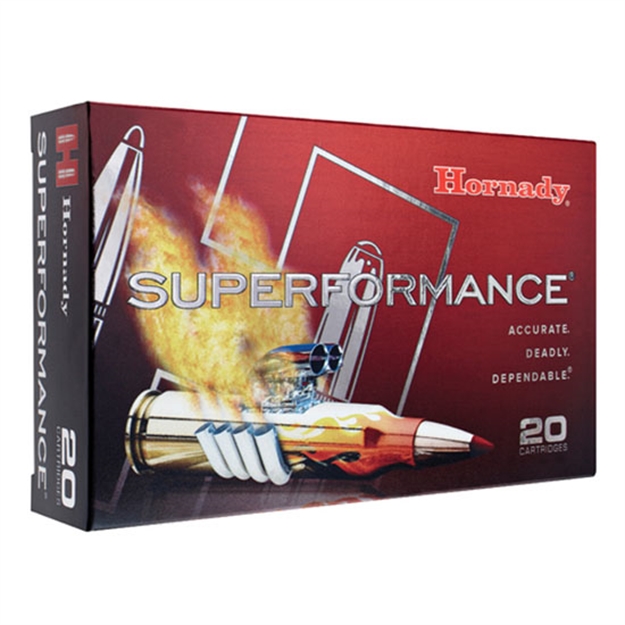 Picture of Hornady Superformance Rifle Ammo 300 Rcm, Sst, 180 Grains, 3040 Fps, 20, Boxed