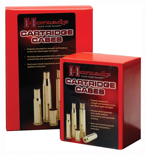 Picture of  Hornady 86251 Unprimed Cases Cartridge 25-06 Rem Rifle Brass 090255862515