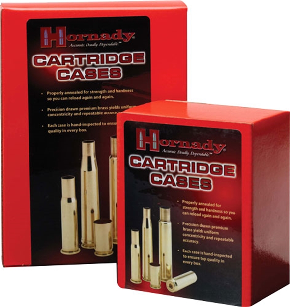 Picture of  Hornady 8664 Unprimed Cases Cartridge 7.62X39mm Rifle Brass