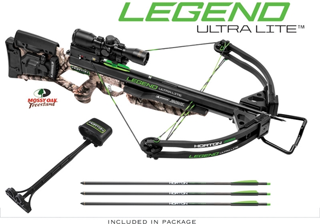 Picture of Horton Crossbow Kit Legend U-Lite Acu Draw 50 330Fps Mot<