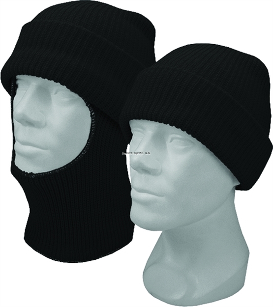 Picture of Hot Shot Acrylic Knit Eski Cap W/Pull Down Face Mask